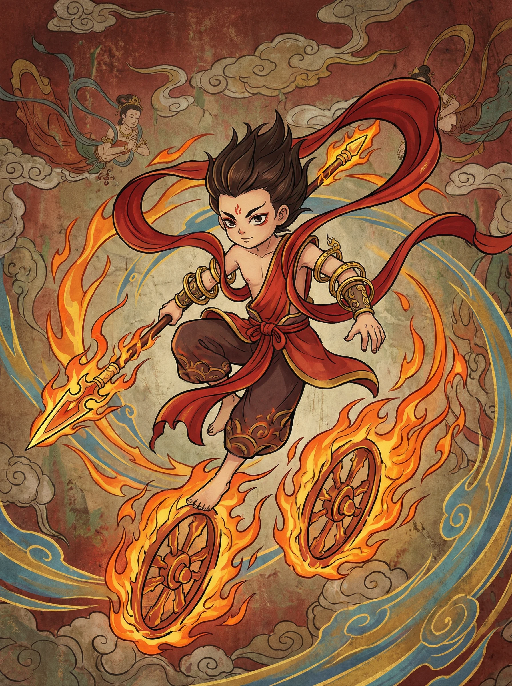 哪吒 - 薇娅停止与田园主义全麦面包合作 封神榜阐教动漫角色